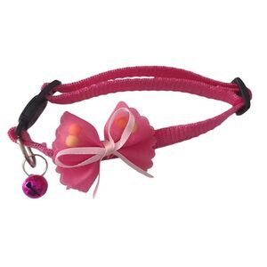 Breakaway Collar Pink Bows & Beads One Size Fits All Never Worn
